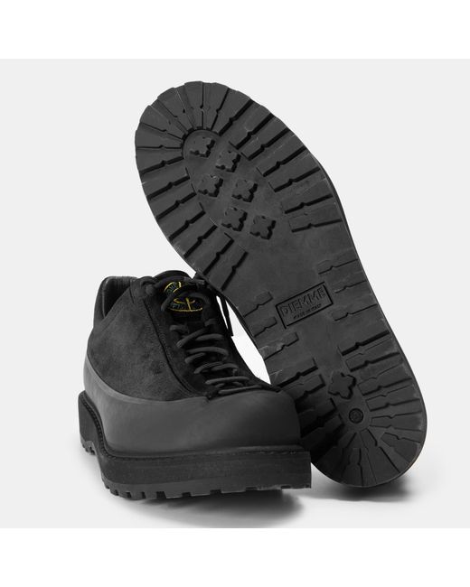 Stone Island Black Diemme Low Top Sneakers for men