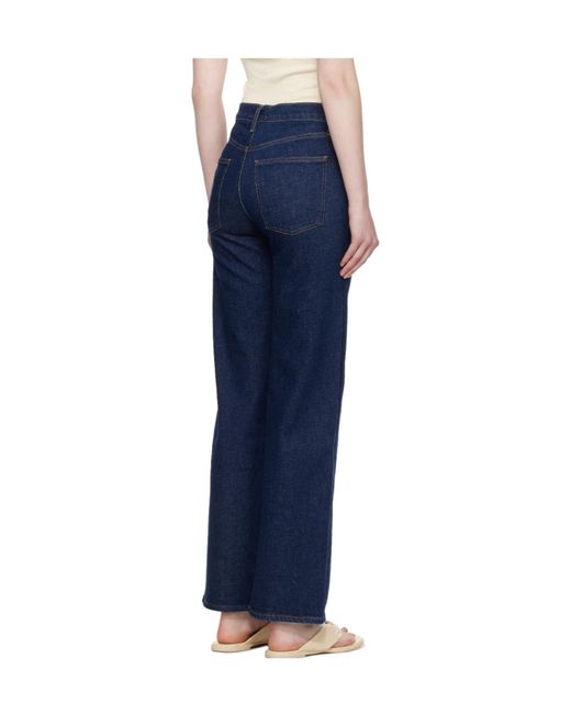 Agolde Blue Jeans With Belt Loops
