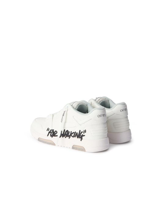 Off-White c/o Virgil Abloh White Out Of Office Lace-Up Sneakers