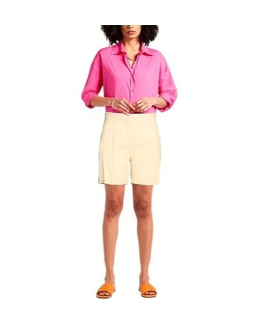 Rag & Bone Natural Simple Stretch Shorts