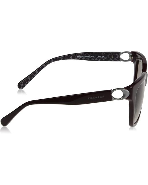 COACH Metallic Logo Sunglasses