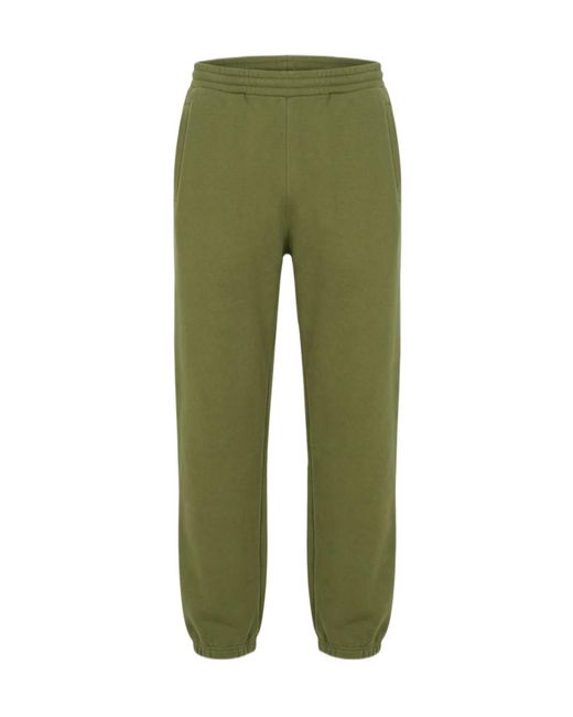 Marni Green Elastic Waist Sports Pants
