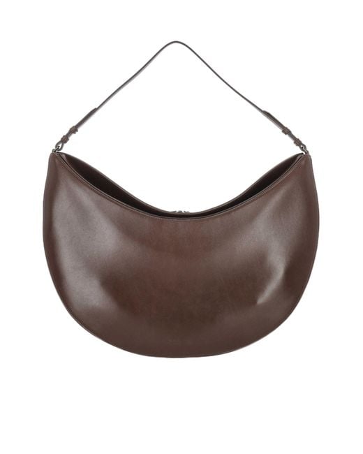 Jacquemus Brown The Ovalo Large Shoulder Bag