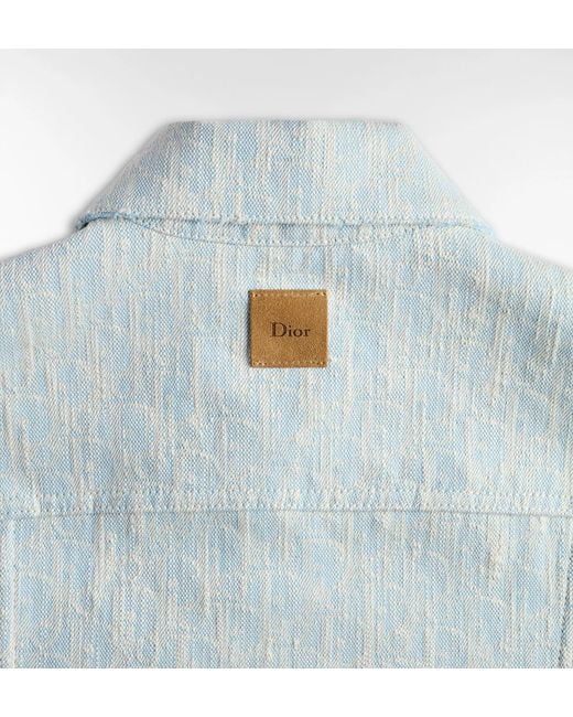 Dior Blue Cropped Jacket