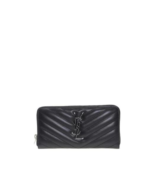 Saint Laurent Gray Classic Wallet