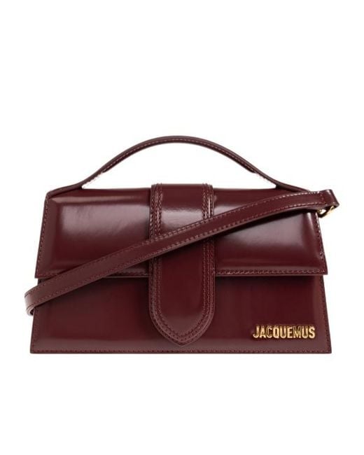 Jacquemus Purple Logo Shoulder Bag
