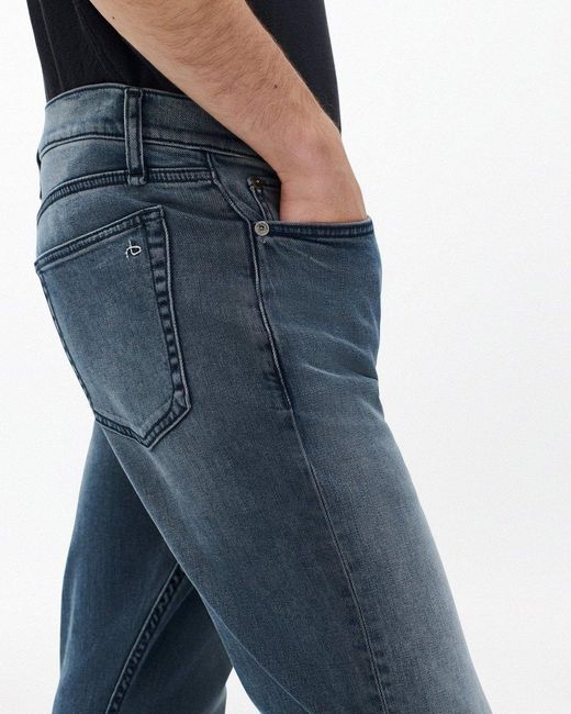 Rag & Bone Blue Fit 2 Slim Jeans for men