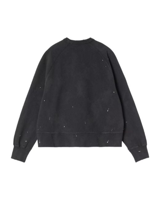 Carhartt Black Painter Logo-Print Sweatshirt