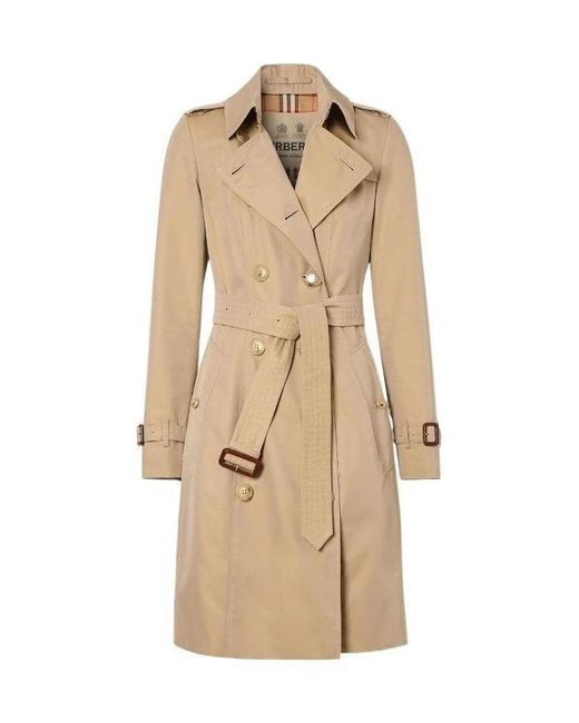 Burberry Natural Chelsea Heritage Belted Trench Coat