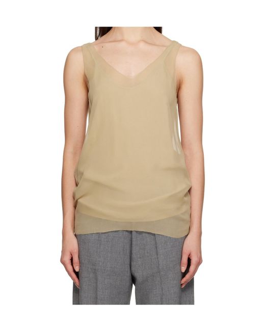 Totême Natural Chiffon Camisole