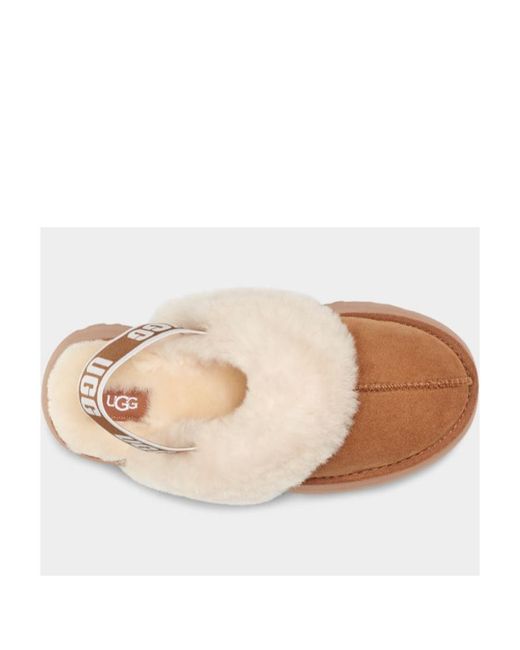 Ugg Brown Funkette Platform Mules