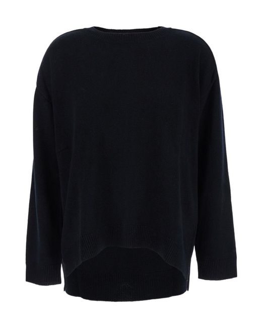 P.A.R.O.S.H. Blue P.A.R.O..H. Crew Neck Knitted Sweater