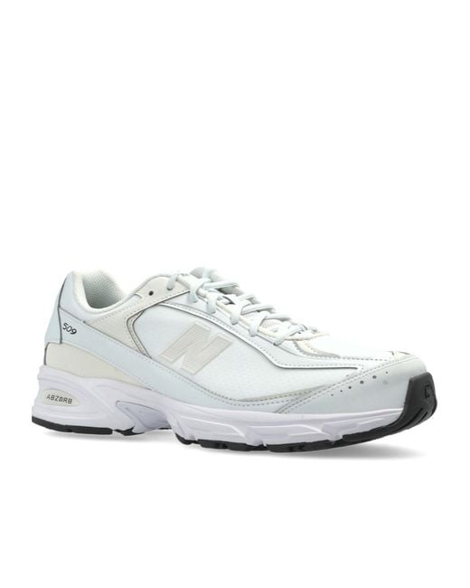 Comme des Garçons White Round-Toe Sneakers for men