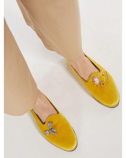 Weekend by Maxmara Yellow Logo Love Shoes