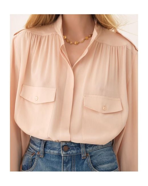 Chloé Metallic Medals Choker