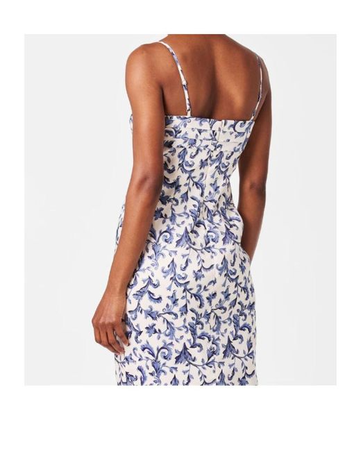 Posse Blue Printed Dress