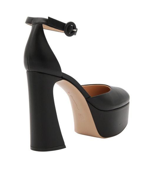 Gianvito Rossi Black Holly Dorsay Pumps
