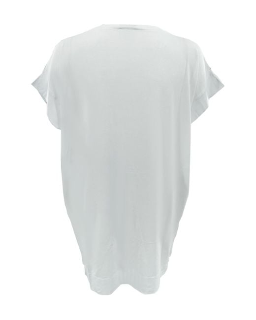 Just Cavalli White Printed T-Shirt