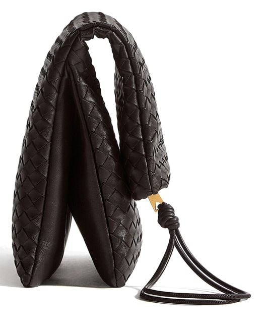 Bottega Veneta Black Giornale Pouch