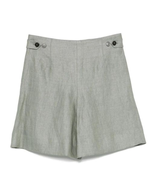 Incotex Gray Gabry Shorts