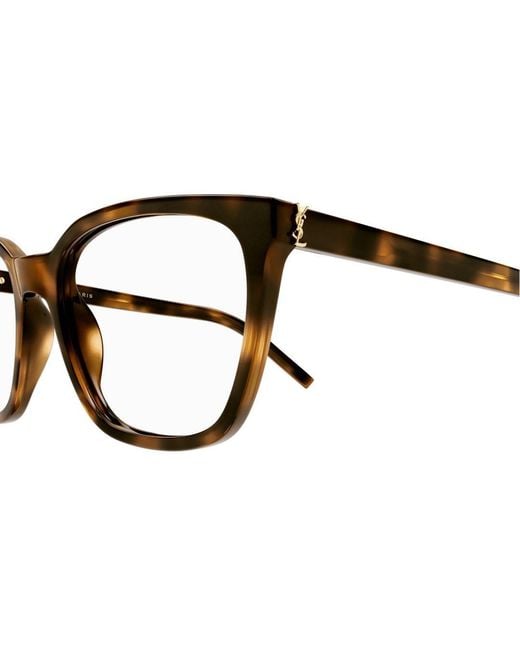 Saint Laurent Multicolor Eyewear Square Frame Glasses for men