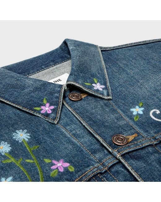 Céline Blue 70S Jacket