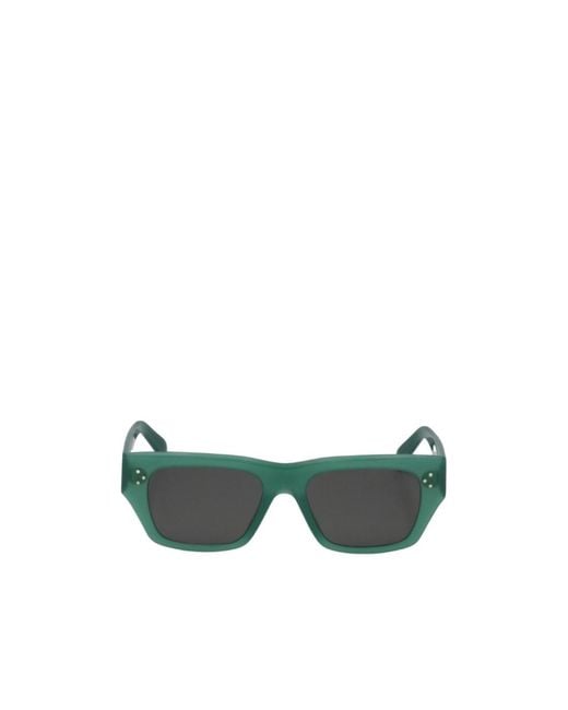 Céline Green Full Frame Sunglasses for men