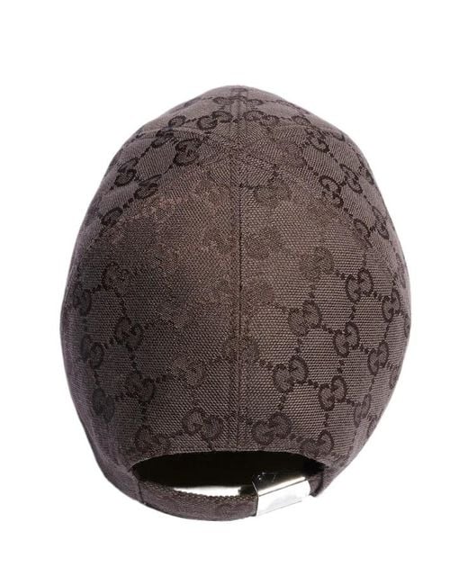 Gucci Brown Gg Baseball Cap