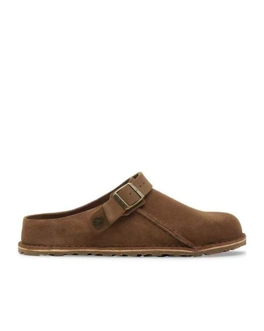 Birkenstock Brown Buckle Strap Mule