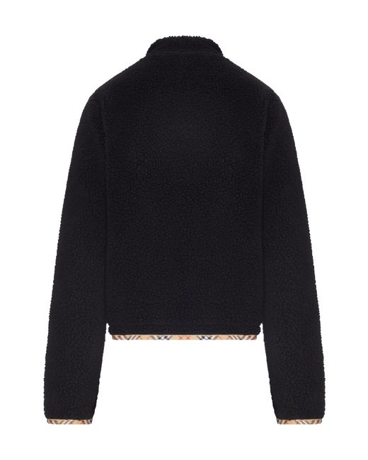 Burberry Black Long-Sleeve Jacket