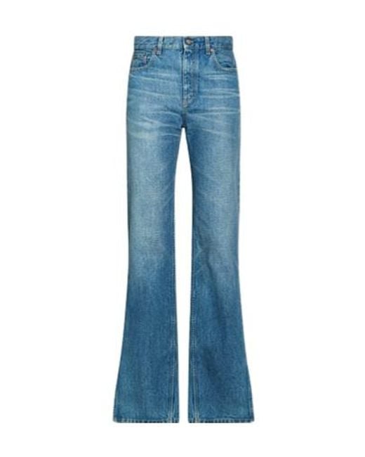 Chloé Blue Denim Trousers