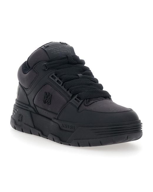Amiri Black 'Ma-1' Low-Top Sneaker With Side Logo Detail for men