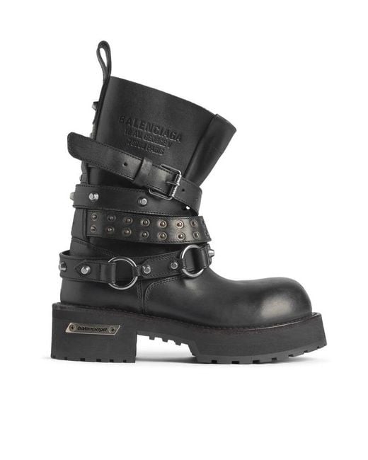 Balenciaga Black Venom City Bootie