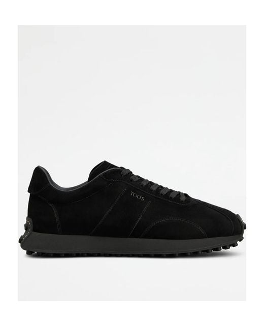 Tod's Black T Vintage Sneakers for men