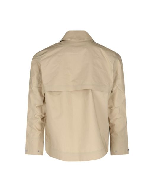 K-Way Natural Three-Layers Poplin Jacket for men