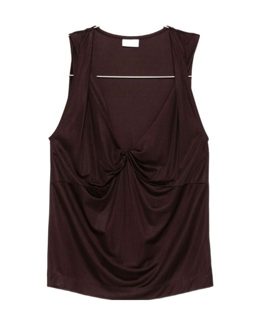 Dries Van Noten Purple Top