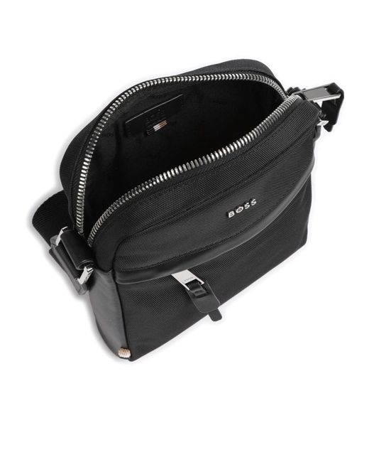 Boss Black Logo Shoulder Bag for men