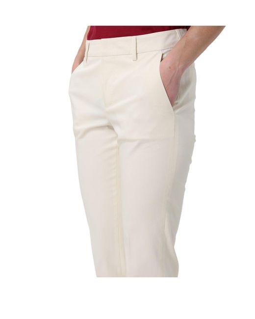 Pt Pantaloni White Pt Torino New York Slim-Fit Pants