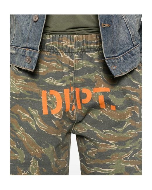 GALLERY DEPT. Green Elastic Waist Casual Pants for men