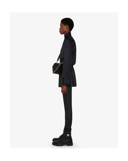 Givenchy Gray Zip Detailed Pants