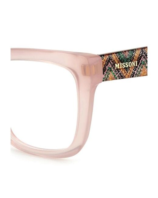 Missoni White Geometric Frame Flat Mirror