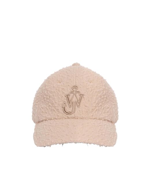 J.W. Anderson Natural Jw Anderson Logo Embroidered Baseball Cap for men
