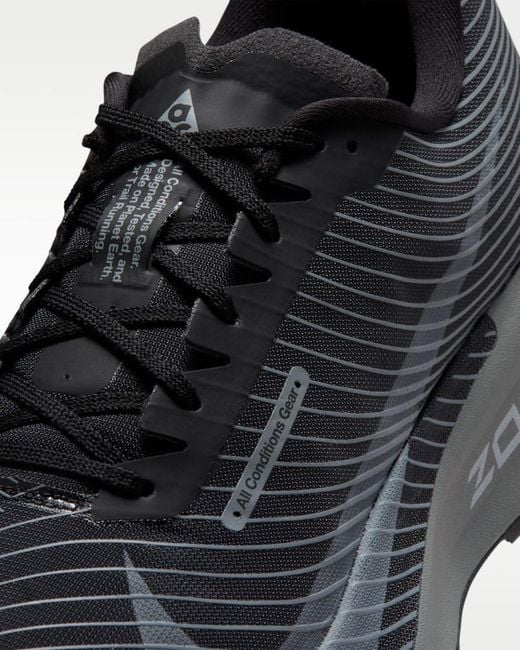 Nike Black Acg Ultrafly Trail Running Shoes for men