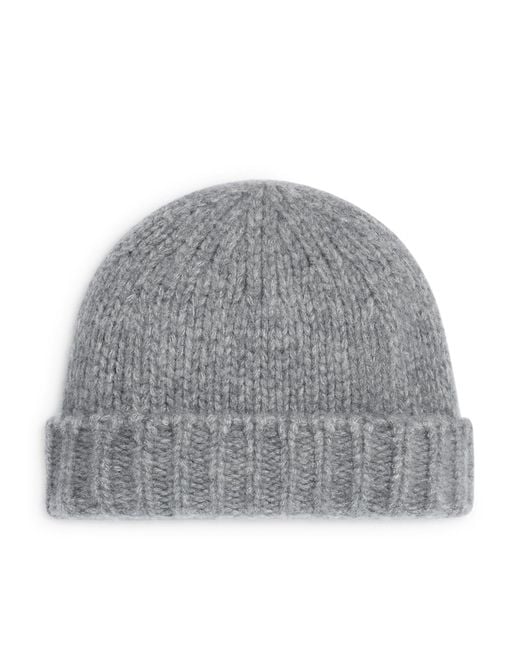 Céline Gray Triomphe Cashmere And Silk Hat