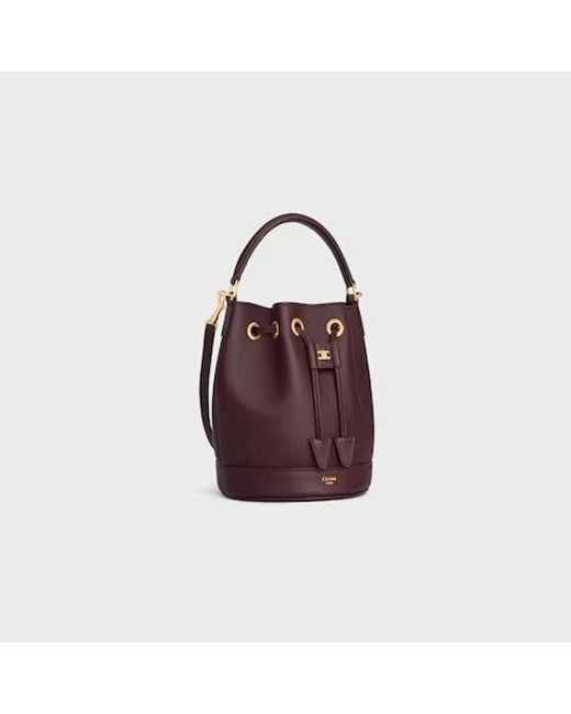 Céline Purple Teen Clara Bag