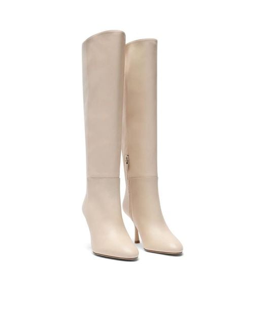 Stuart Weitzman White Madison Boot 85