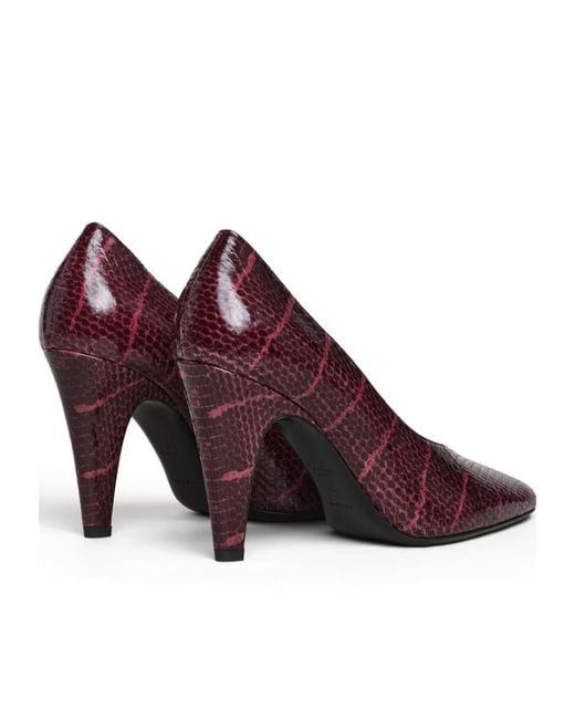 Alaïa Purple Alaïa Cone Slip-On Pumps
