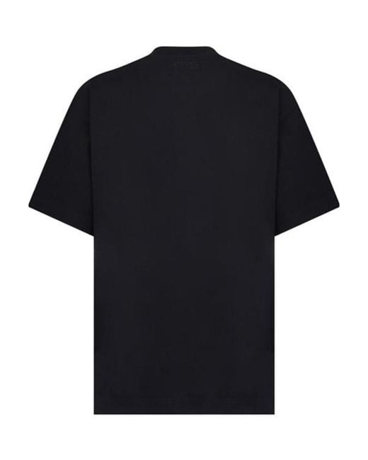 Vetements Black Logo T-Shirt for men