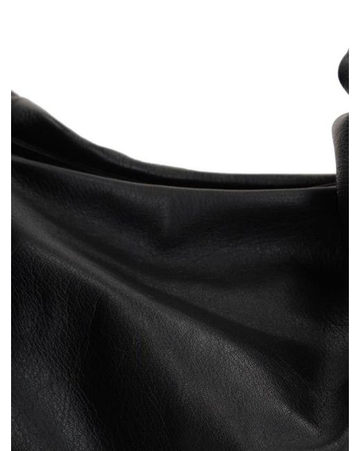 Yohji Yamamoto Black Tulips Tote Bag