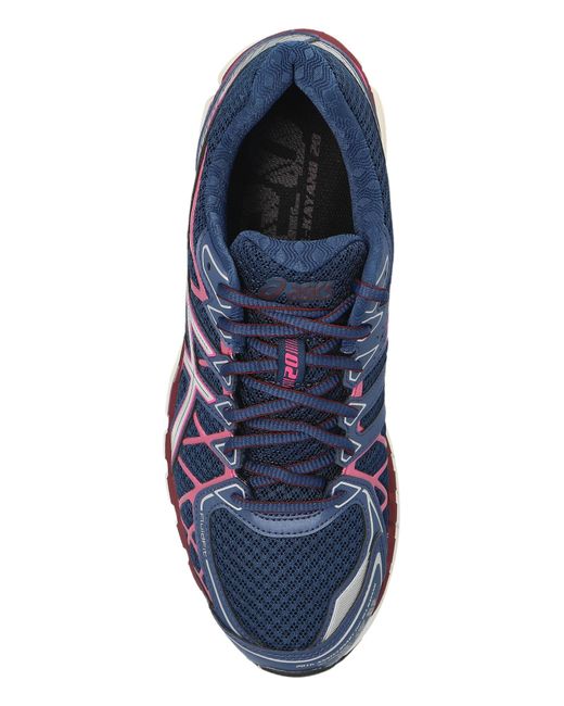 Asics Purple Round-Toe Sneakers for men